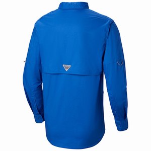 Columbia PFG Half Moon™ Långärmad Tröja Herr Blå (IWJSA7596)